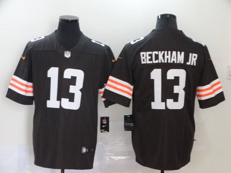 Cleveland Browns Odell Beckham Jr Men brown Limited Jersey #13 NFL Football Road Vapor Untouchable->seattle mariners->MLB Jersey